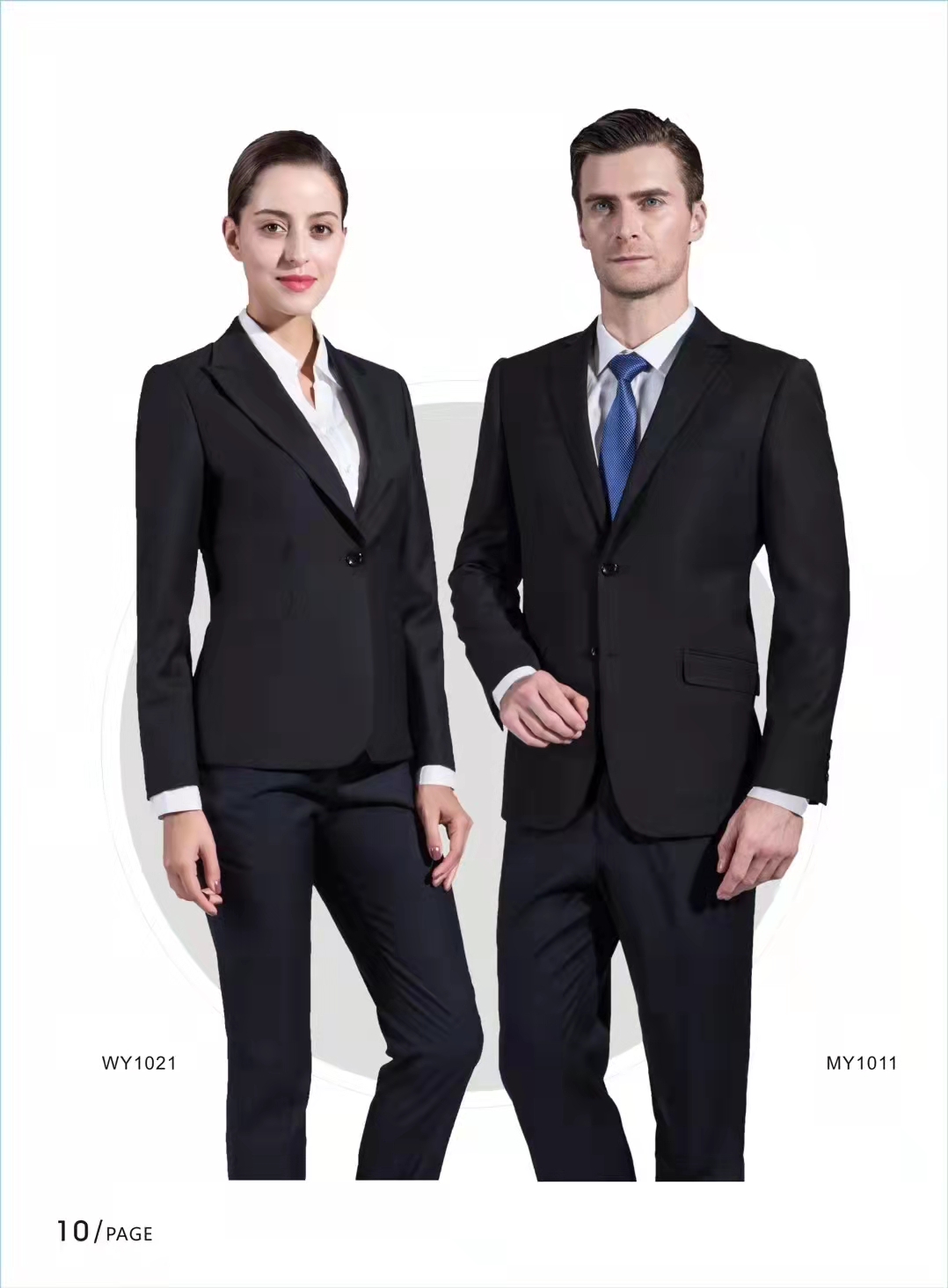 男女职业西装制服